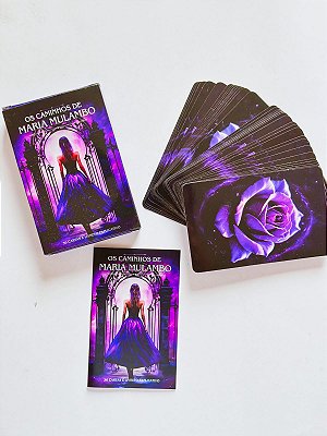 Baralho os caminhos de Maria Mulambo - 36 cartas