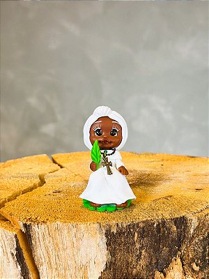 Imagem de biscuit 8cm - Preta Velha sentada
