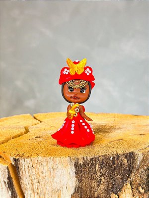 Imagem de biscuit 8cm - Iansã