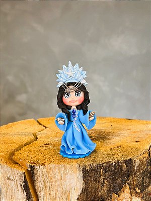 Imagem de biscuit 8cm - Iemanjá branca