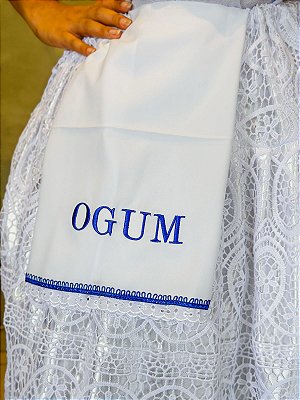 Pano de bater cabeça personalizado -  Ogum