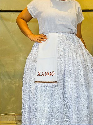 Pano de bater cabeça personalizado - Xangô