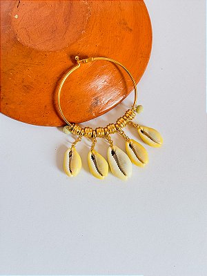Pulseira bracelete do axé com búzios