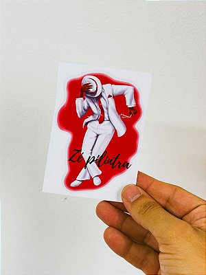 Adesivo de Zé Dançando