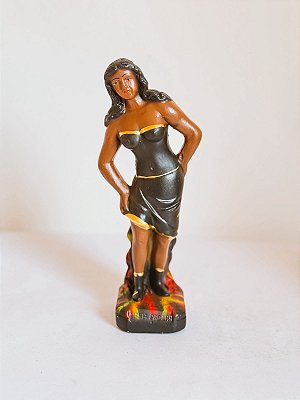 Imagem Pomba Maria Padilha preta - 21cm