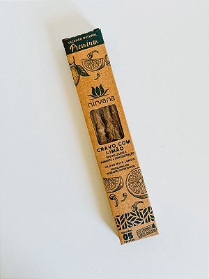 Incenso Nirvana linha prime  - cravo com Limão