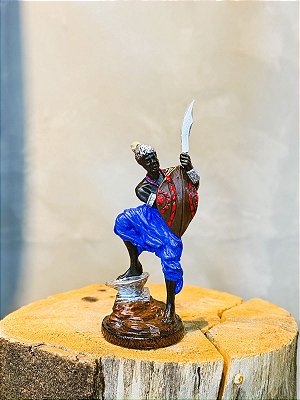 Imagem de Ogum em resina - 15cm