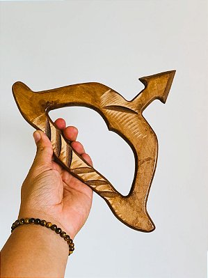 Ofá P trabalhado em madeira