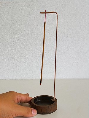Incensário invertido - sem sujeira e prático