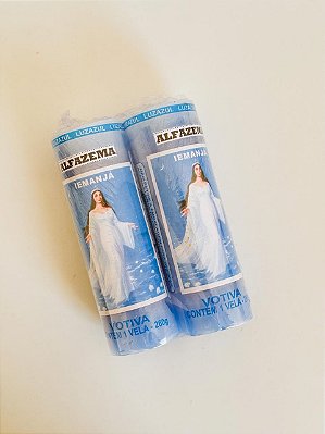 Pacote 2 vela de 7 dias 260g - Iemanjá de Alfazema