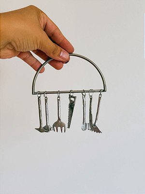 Ferradura de ferro Ogum deitado