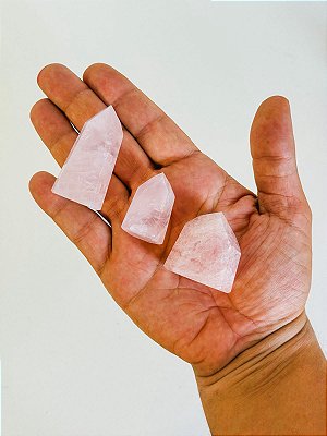 Ponta de Quartzo Rosa P