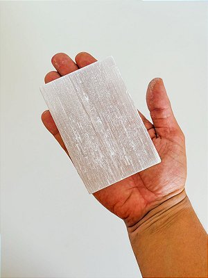 Placa de Selenita 263gr - Peça Única