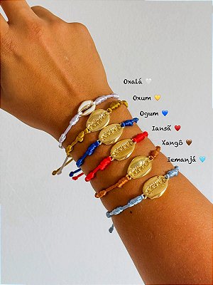 Pulseira 7 nós dos Orixás