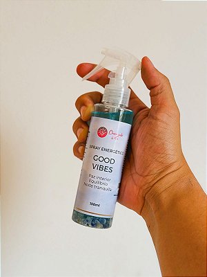 Spray Energético Good Vibes Paz, Equilíbrio e Noite Tranquila