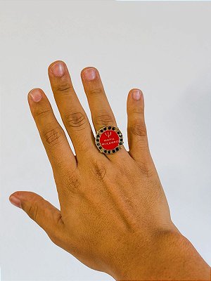 Anel Pombo gira - Maria mulambo vermelho