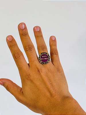 Anel Pombo gira - Maria mulambo Roxo