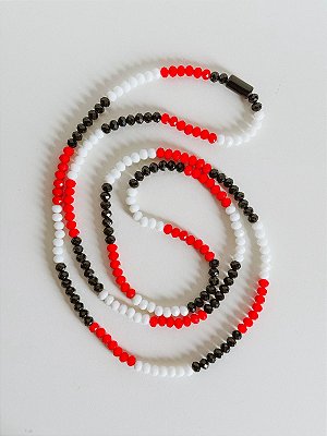 Guia de cristal tricolor