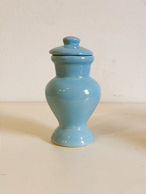 Quartinha de louça Azul claro 15cm s/ asa