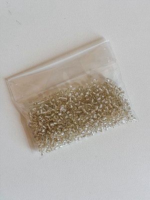 Pacote de Miçanga 50g - Branco cristal