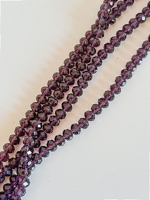 Fio de cristal Roxo cristal