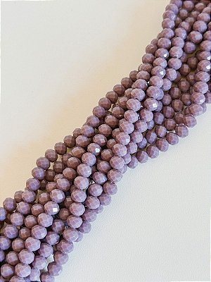 Fio de cristal Lilás leitoso