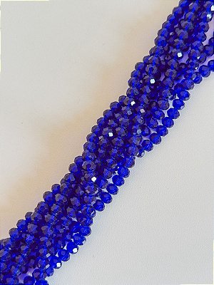 Fio de cristal Azul escuro cristal