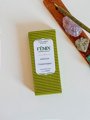 Incenso Fênix de Arruda - Limpeza e harmonização