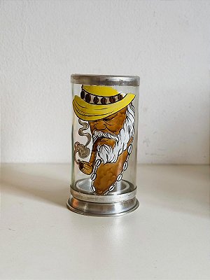 Porta vela exclusivo de Preto Velho