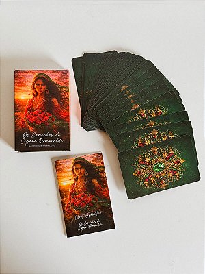Baralho Os Caminhos da Cigana Esmeralda - 36 cartas