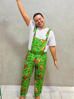 Conjunto jardineira de Erê menino