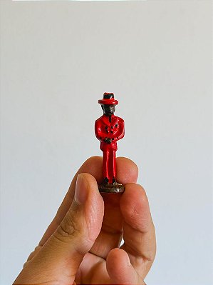 Imagem Zé Pilintra Vermelho - 5cm Ferro