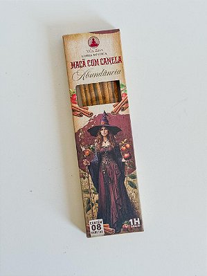 Incenso Vila Zen Mística Abundância - Maçã com Canela