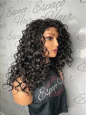 WIG SELI COR1B| ORGÂNICA| CACHEADA COM 60CM