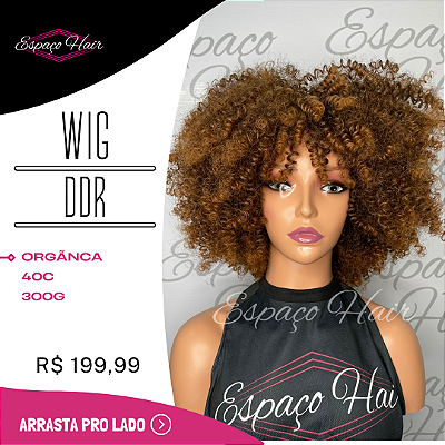WIG DDR T2/30 | ORGÂNICA| CACHEADA COM 40CM