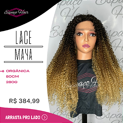 LACE MAYA TT4/6/24B| ORGÂNICA| CACHEADA COM 80CM