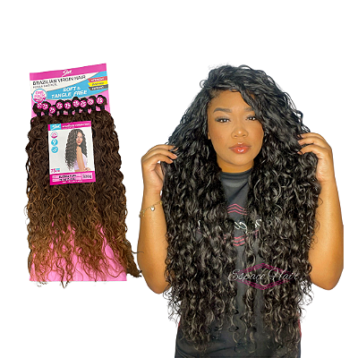 CABELO CACHEADO ALESSIA PLUS - BIO FIBRA SLEEK BRAZILIAN VIRGIN HAIR