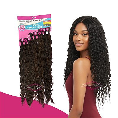 CABELO CACHEADO ARIANA XL PLUS - BIO FIBRA SLEEK BRAZILIAN VIRGIN HAIR