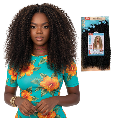 CABELO CACHEADO ELLA - BIO VEGETAL - SLEEK - 70CM ENTRELACE