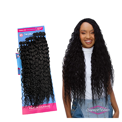 CABELO CACHEADO HELLO MIGA - FIBRA DE COLAGENO - BE YOU 80CM