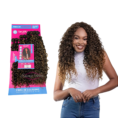CABELO CACHEADO MY BEST FIBRA DE COLAGENO BE YOU - CACHO ABERTO 70CM