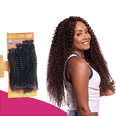 CABELO CACHEADO NAMBYA FIBRA DE COLAGENO BE YOU - 75CM 10 TELAS