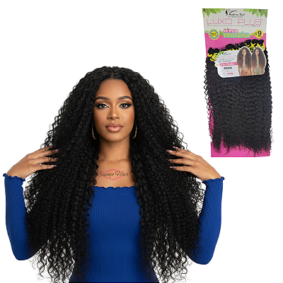 CABELO CACHEADO RENA - MODERN GIRL - FIBRA DE PROTÉINA - ADERE A CREME - LUXO PLUS