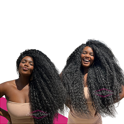 CABELO CACHEADO SURAYA ORGANICO - MODERN GIRL GOIVO PLUS - 75CM