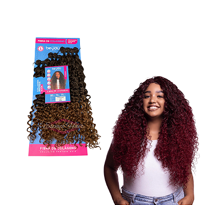 CABELO CACHEADO TÔ PASSADA - BE YOU - FIBRA DE COLÁGENO - 320G - ADERE A CREME