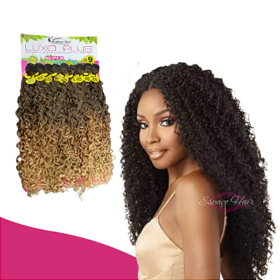 CABELO CACHEADO TRUDA - MODERN GIRL - FIBRA DE PROTÉINA - ADERE A CREME - 65cm