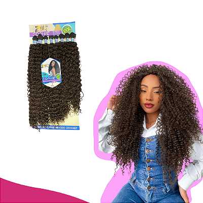 CABELO CACHEADO ZHANG HAIR SOPHIE 6X - CACHO DEFINIDO