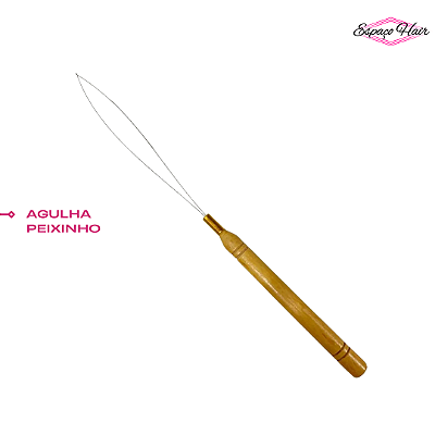 AGULHA DE MICROLINK PEIXINHO/PARA MEGA HAIR