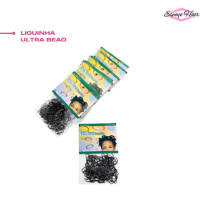 ELÁSTICO PARA CABELO - ELASTIC ULTRA BEAD - LIGUINHA