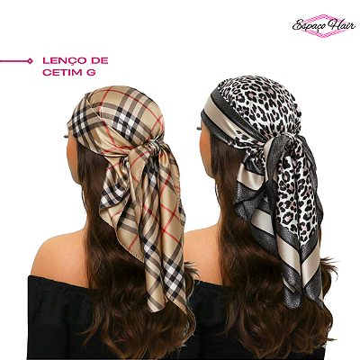 LENÇO DE CETIM GRANDE